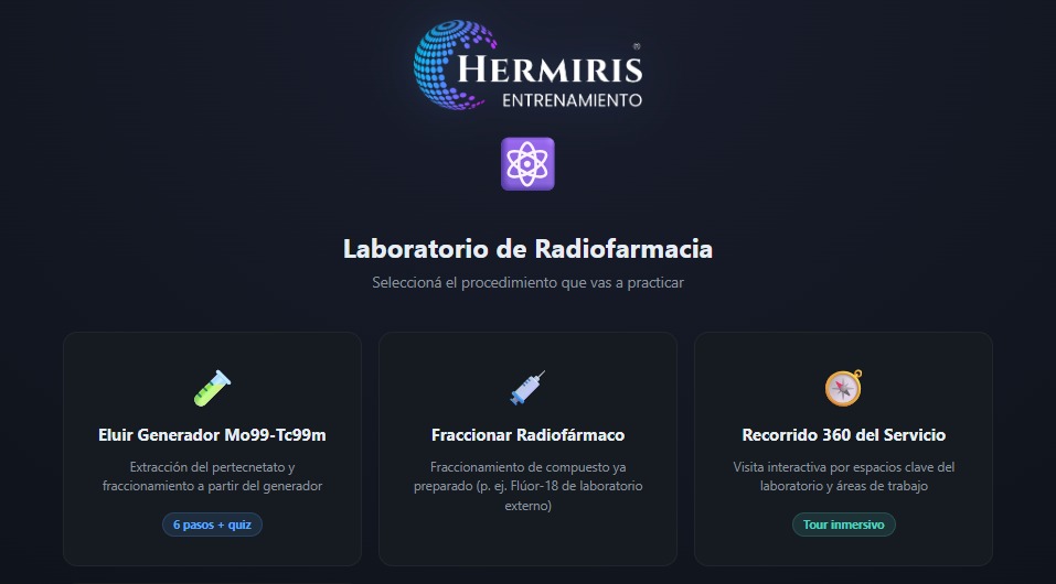 Simulador de Radiofarmacia